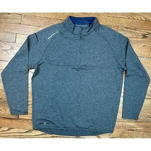 Peter Millar Crown Sport Active Apollo Quarter Zip Golf Pullover Men's Large